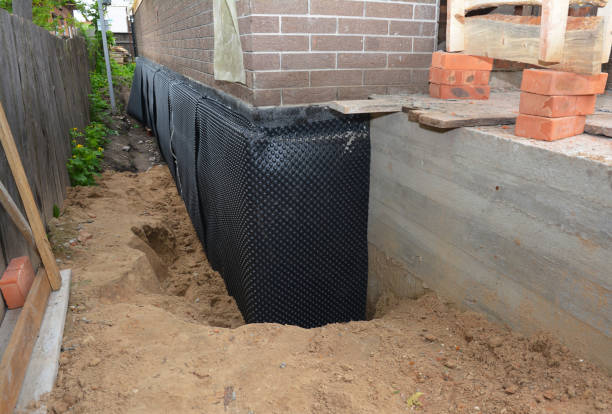 Expert waterproofing evaluation at a Slinger, WI property
